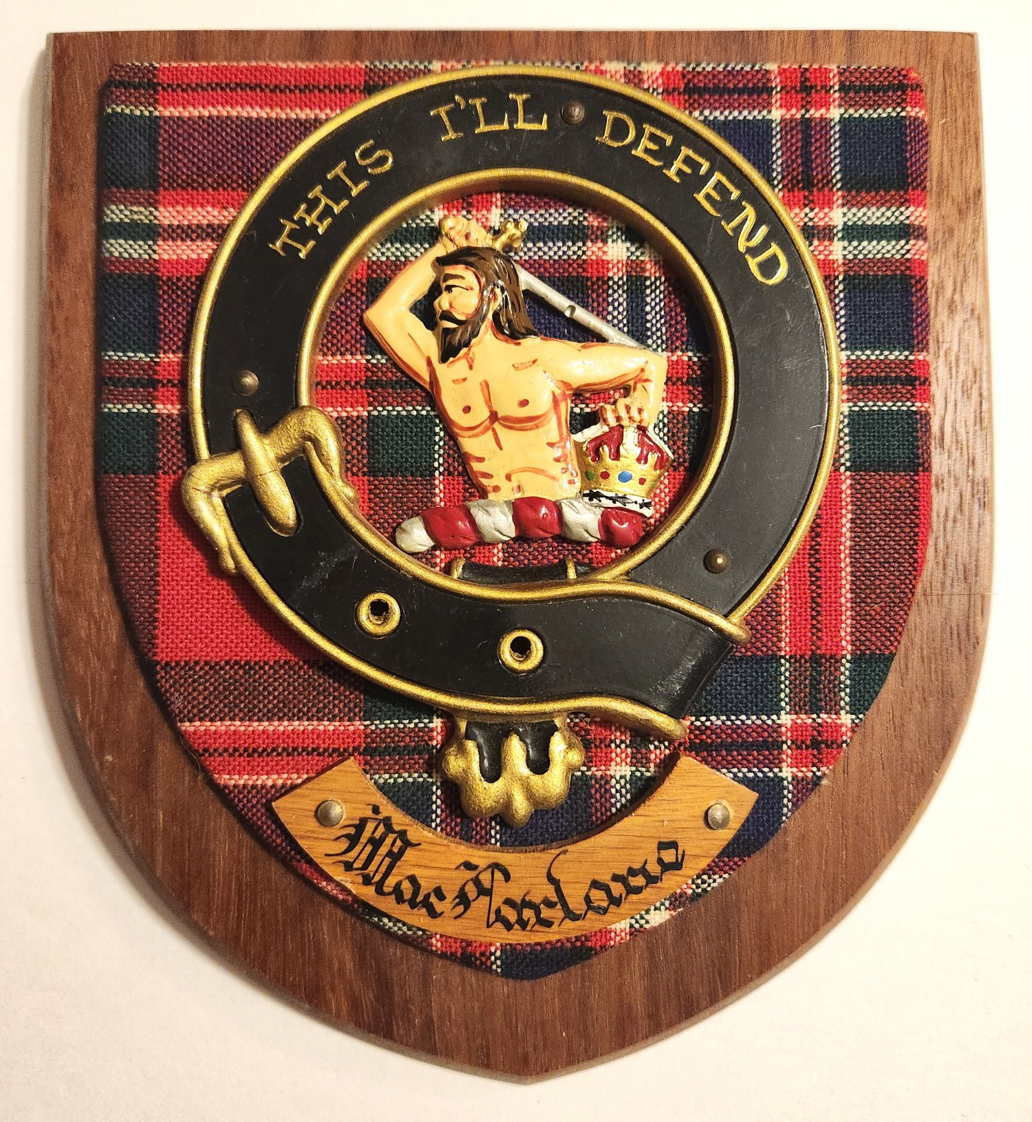 MacFarlane Scottish Clan Plaque (image for) MacFarlane Scottish Clan Plaque