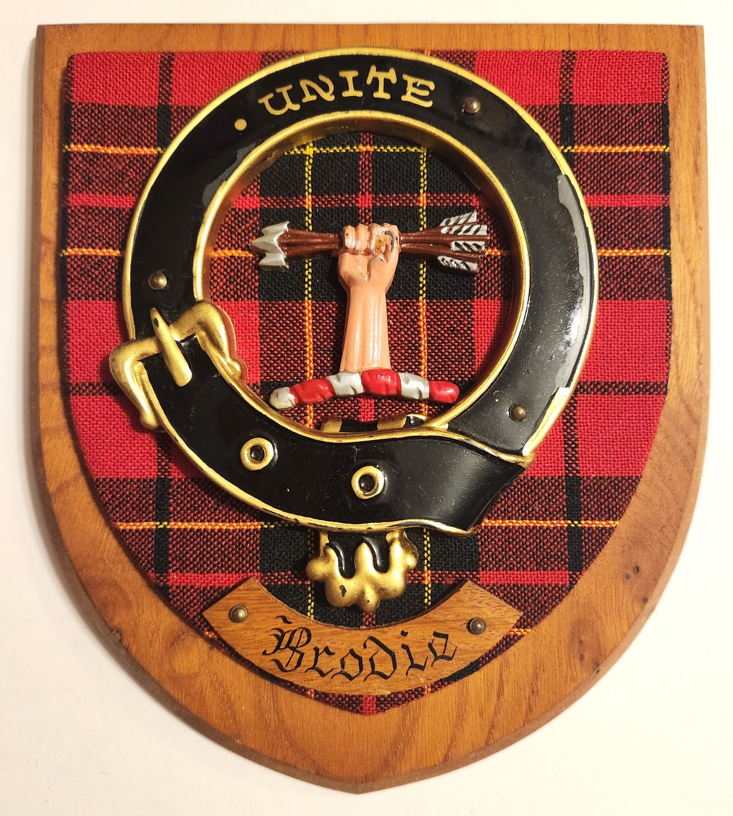Brodie Scottish Clan Plaque (image for) Brodie Scottish Clan Plaque