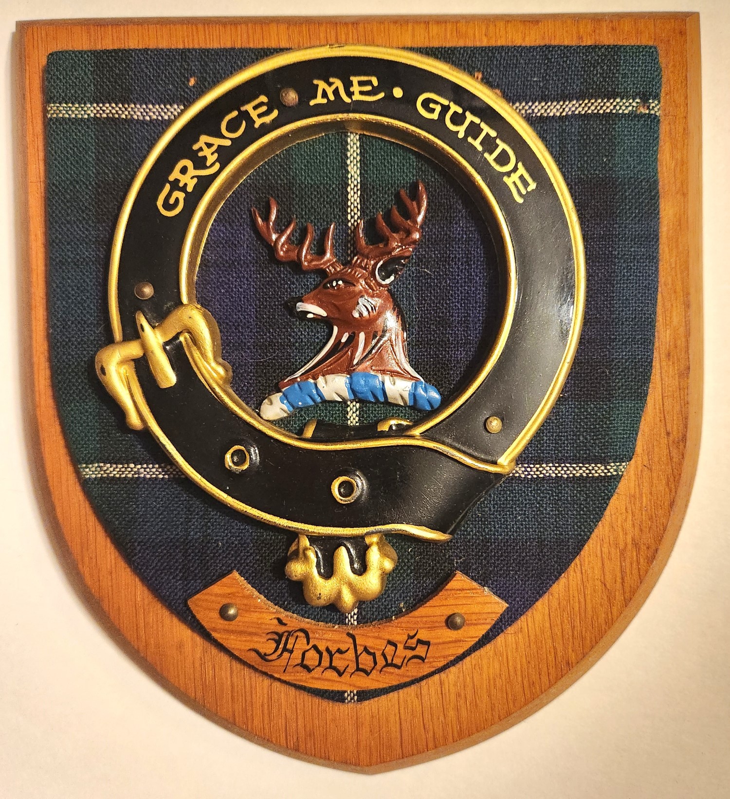Forbes Scottish Clan Plaque (image for) Forbes Scottish Clan Plaque