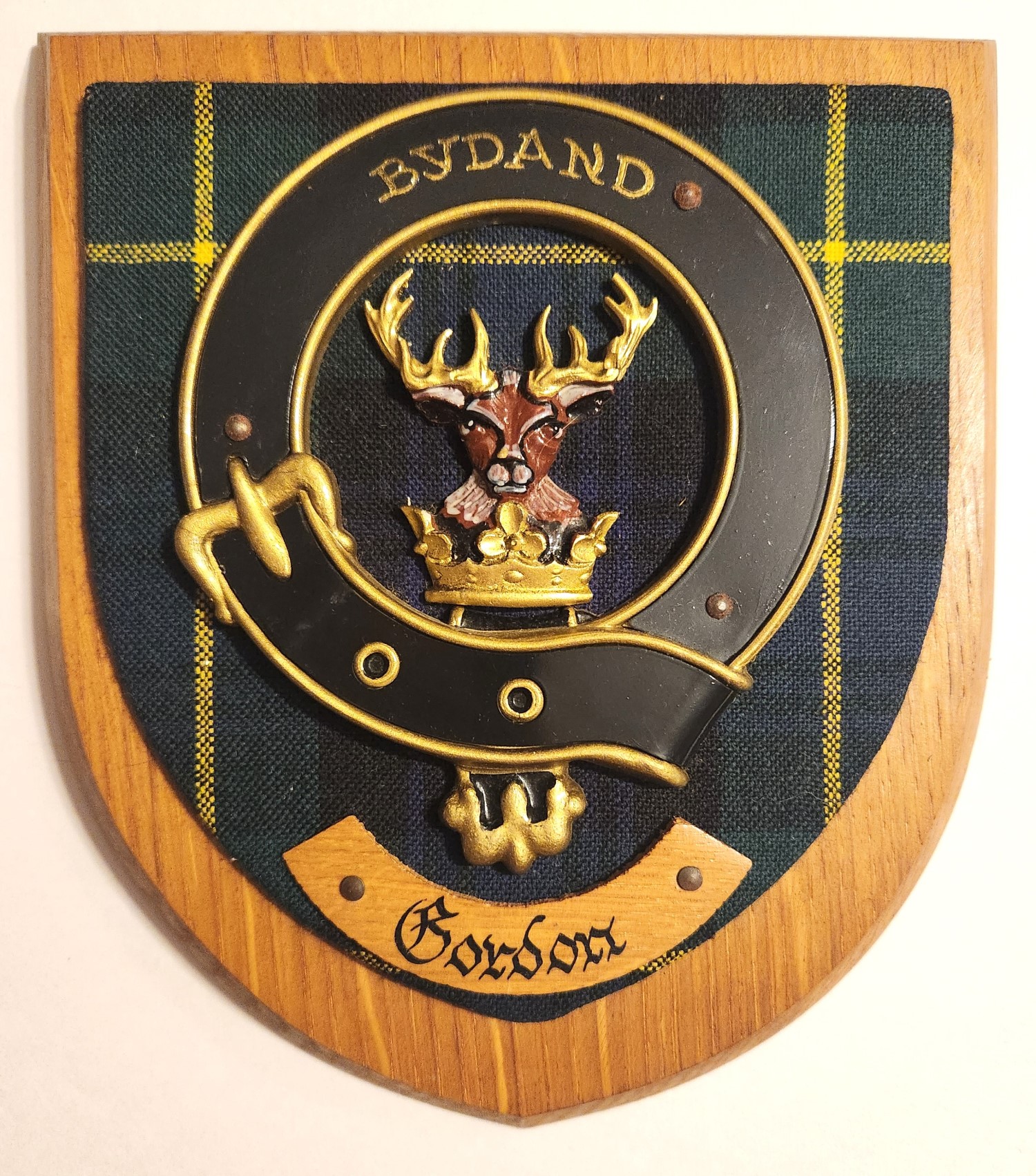 Gordon Scottish Clan Plaque (image for) Gordon Scottish Clan Plaque