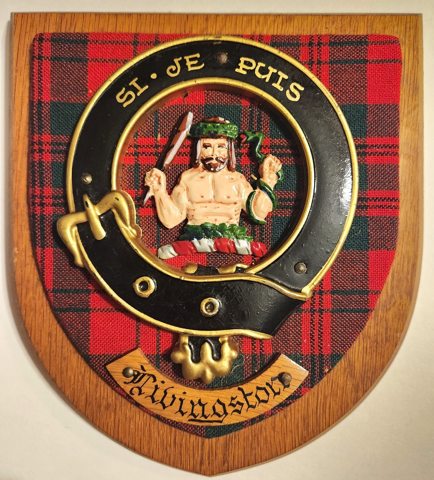 Livingston Scottish Clan Plaque (image for) Livingston Scottish Clan Plaque