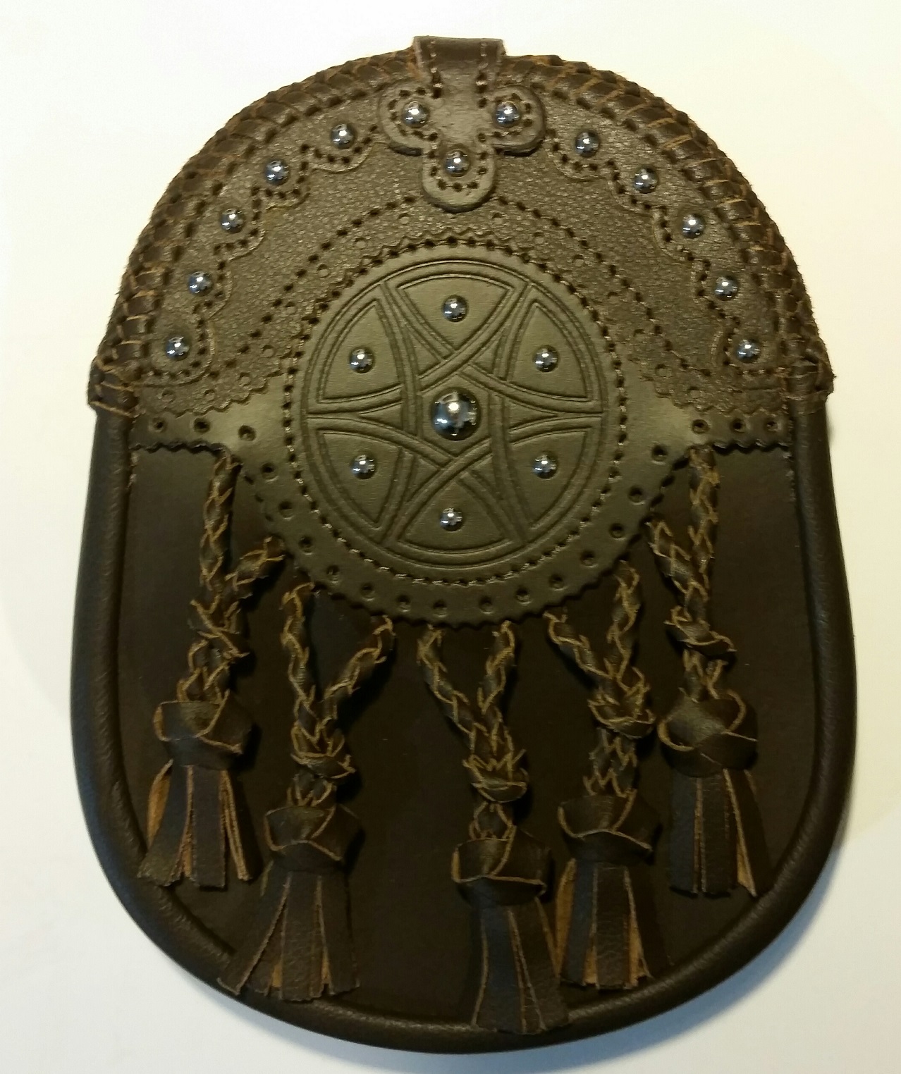 Artisan Classic Brown Hunting Sporran (image for) Artisan Classic Brown Hunting Sporran